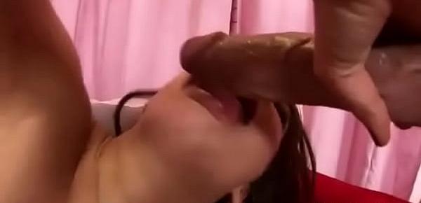  Hot Busty Chick Pussy Ripped By Three Monster Cocks Hardcore